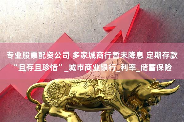 专业股票配资公司 多家城商行暂未降息 定期存款“且存且珍惜”_城市商业银行_利率_储蓄保险